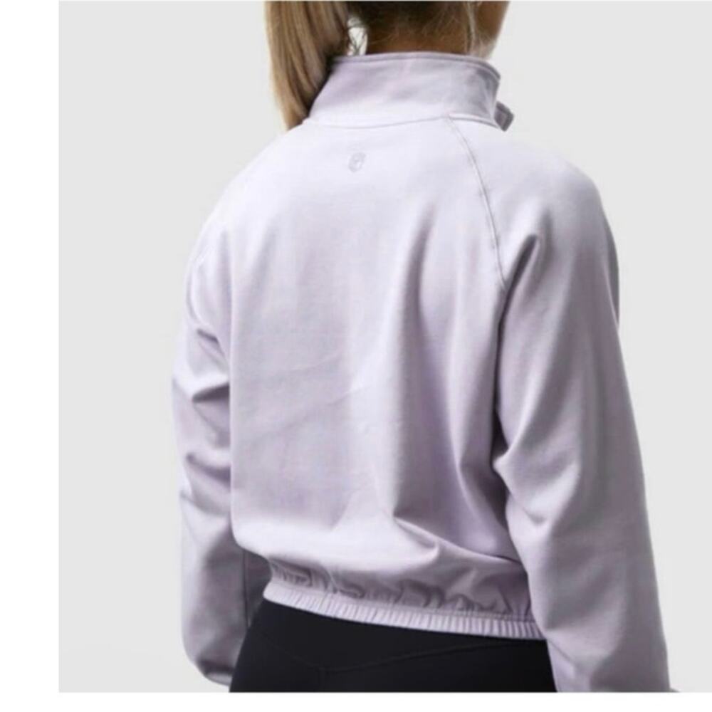 Born Primitive Women’s Cropped Quarter Zip Pullover | Size Small | Lavender - Picture 2 of 11